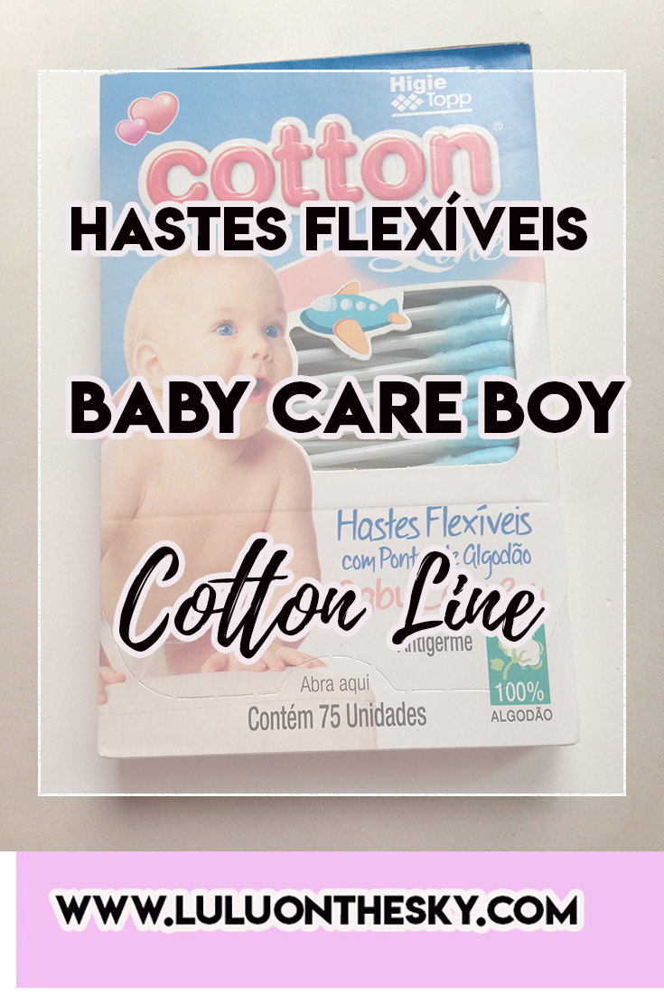 Hastes Flexíveis  Cotton Line BabyCare Boy