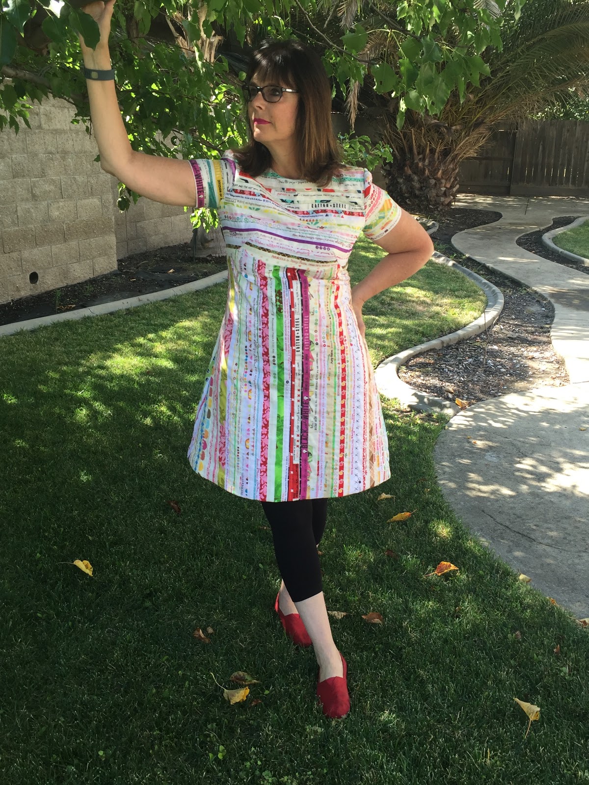 dream quilt create: My selvage dress!