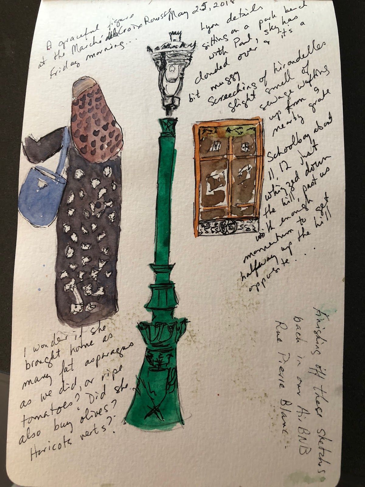 More Lyon: A Page from my Travel Journal