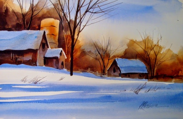 Художница-акварелист. Kathy Los-Rathburn