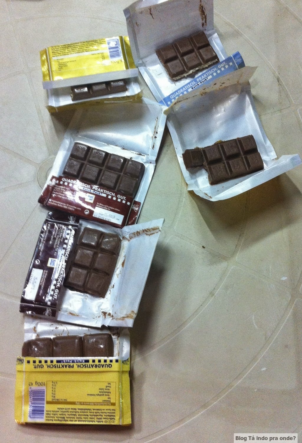 chocolates da Ritter Sport chocolates da Ritter Sport