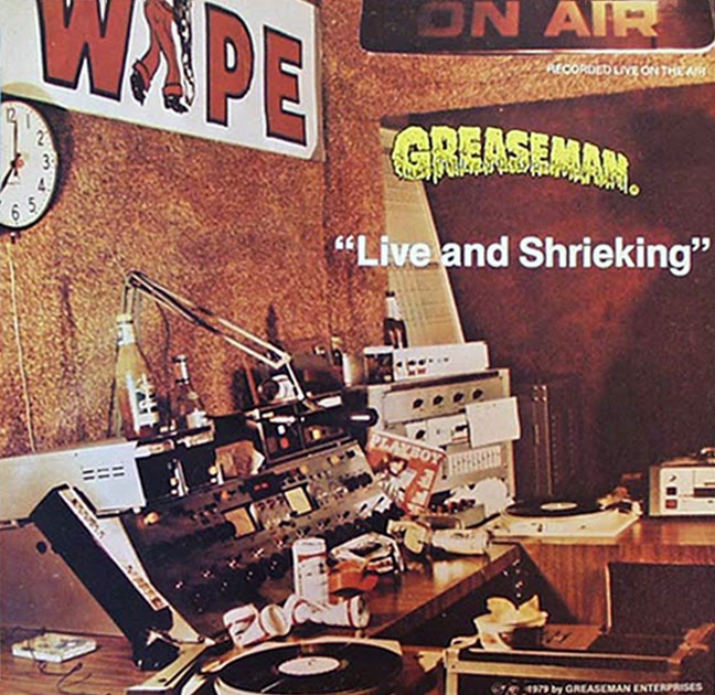 Vintage Standup Comedy Greaseman Live & Shrieking 1979