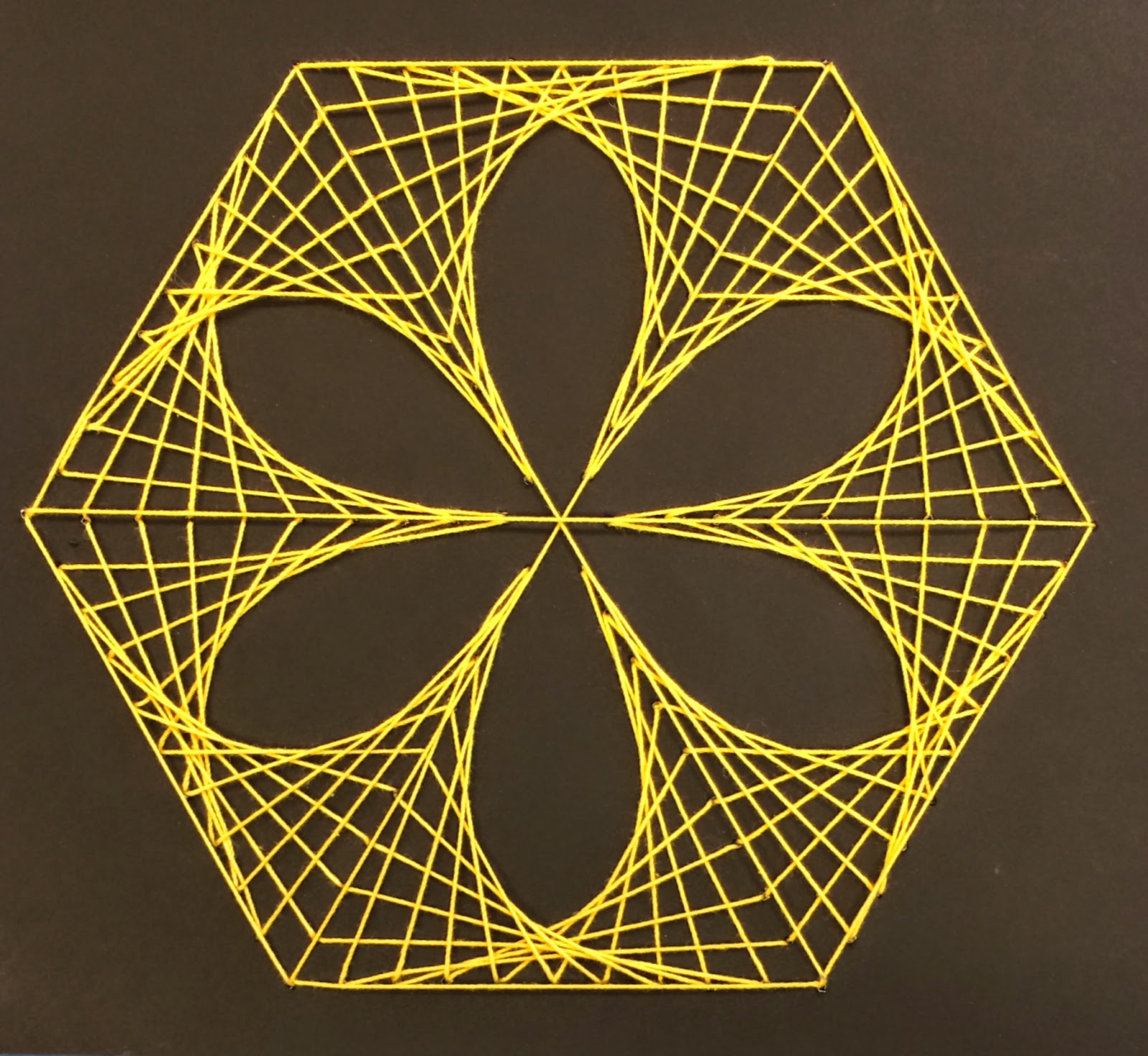 Art. Paper. Scissors. Glue!: Mathematic String Art