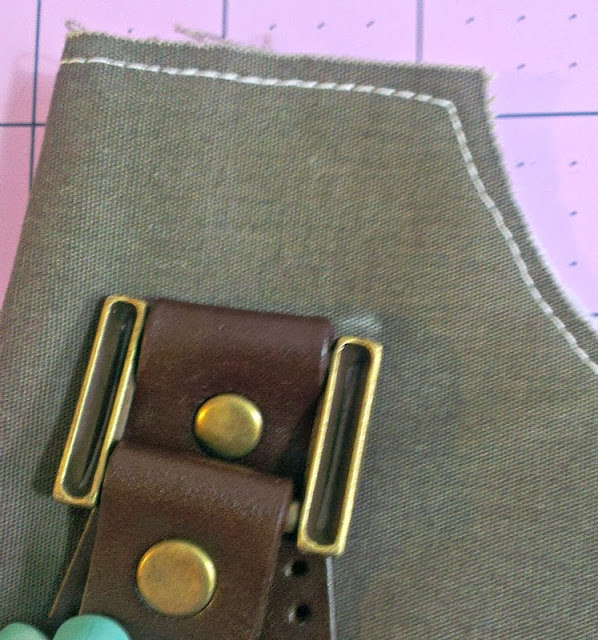 Blog How to attach leather handles Sewing Patterns by Mrs H