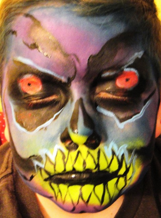 monstruos, zombies, gores y muertos vivientes maquillajes halloween