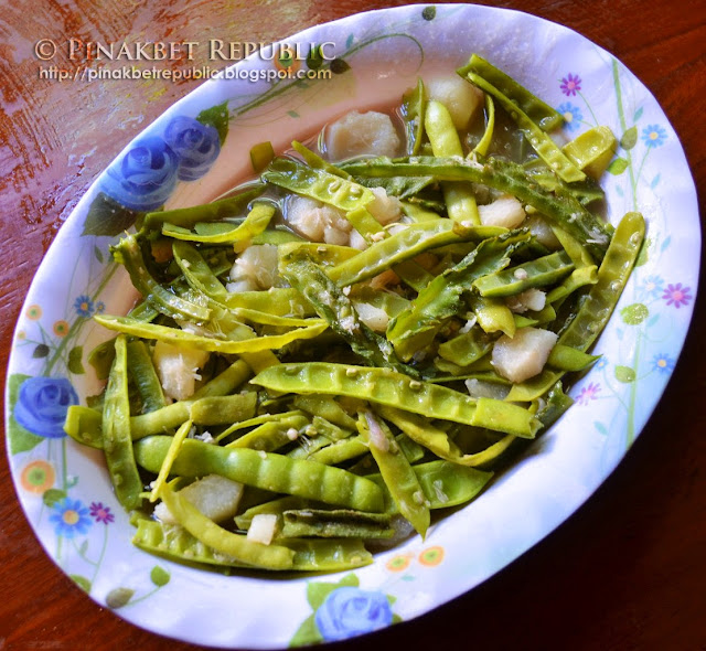 dinengdeng a bunga ti singkamas, jicama fruit stew PINAKBET REPUBLIC