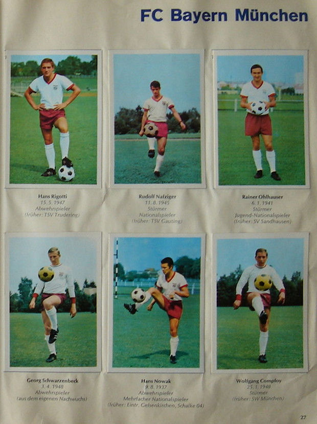 154 Elek Schwartz Eintracht Frankfurt Bergmann Sammelbild 1966-67 Nr 