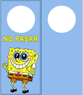 Colgador de puerta Bob Esponja | Area Infantil