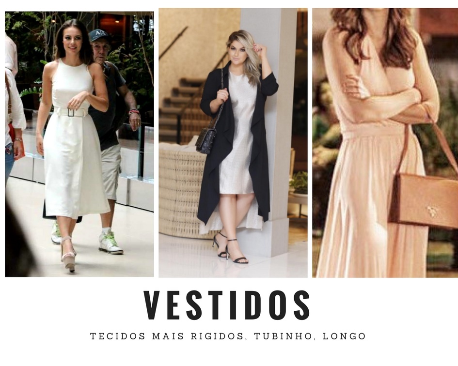 vestido midi para quadril largo