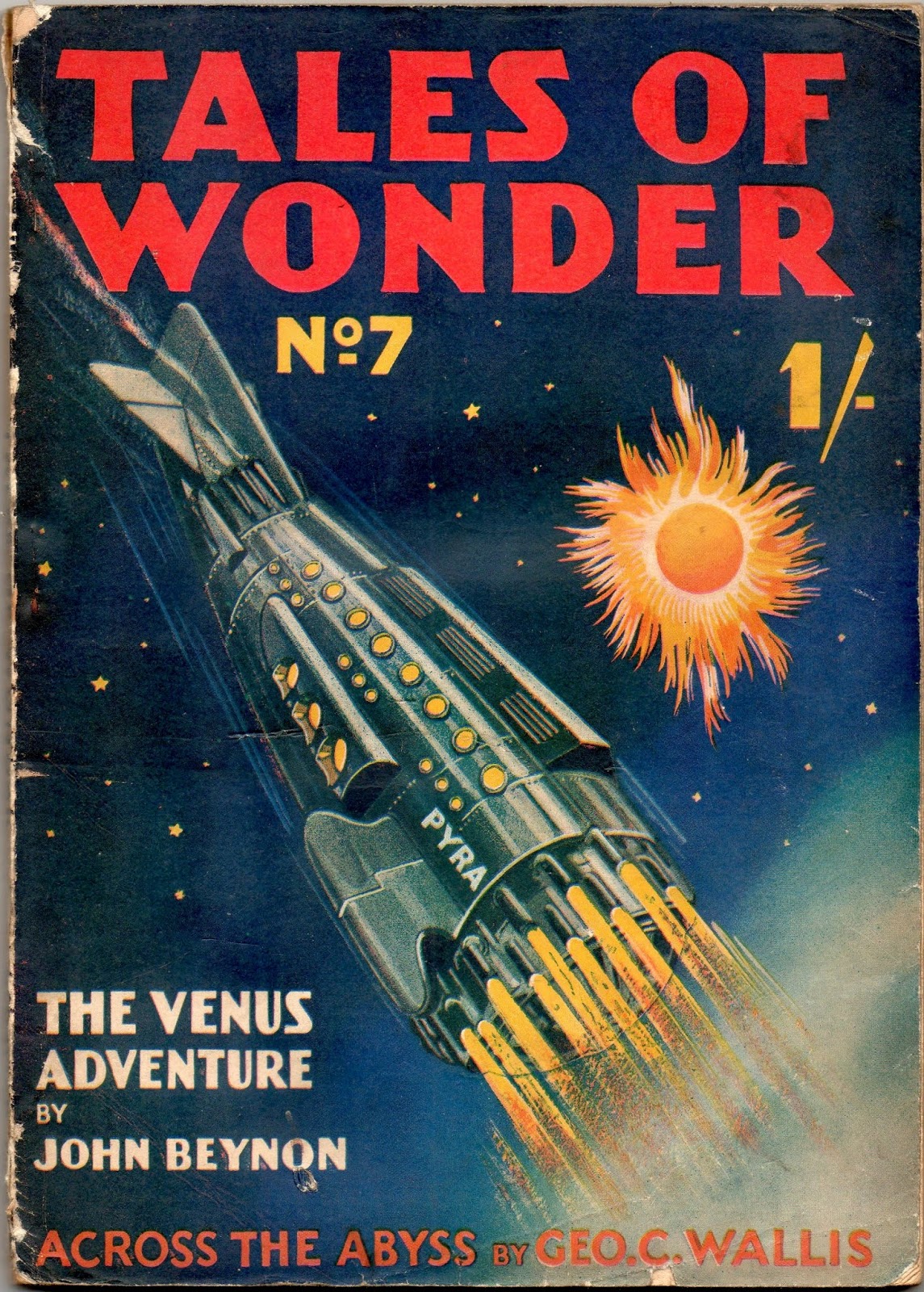 Eight Miles Higher: SF Magazines: 'TALES OF WONDER' Britain's First ...
