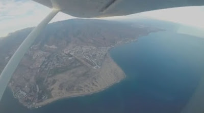 Tandem Skydive Gran Canaria panorama isola