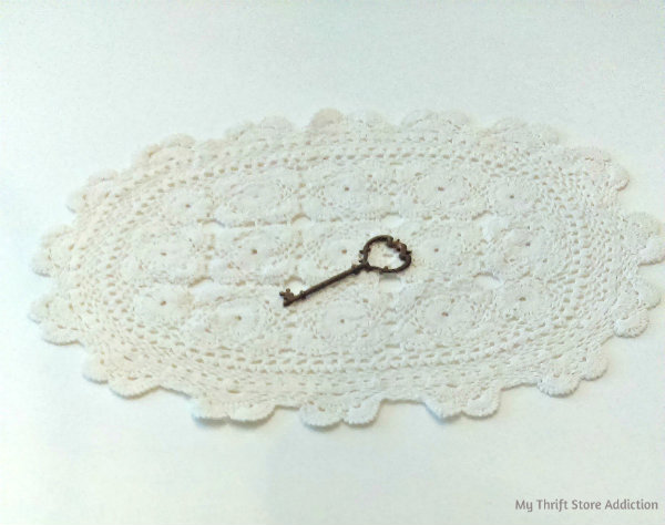 vintage crocheted doily