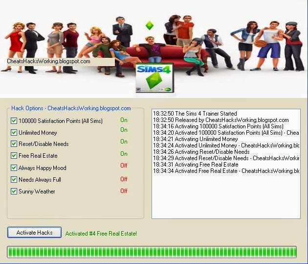 Working Cheats and Hacks for Games The Sims 4 Hacks