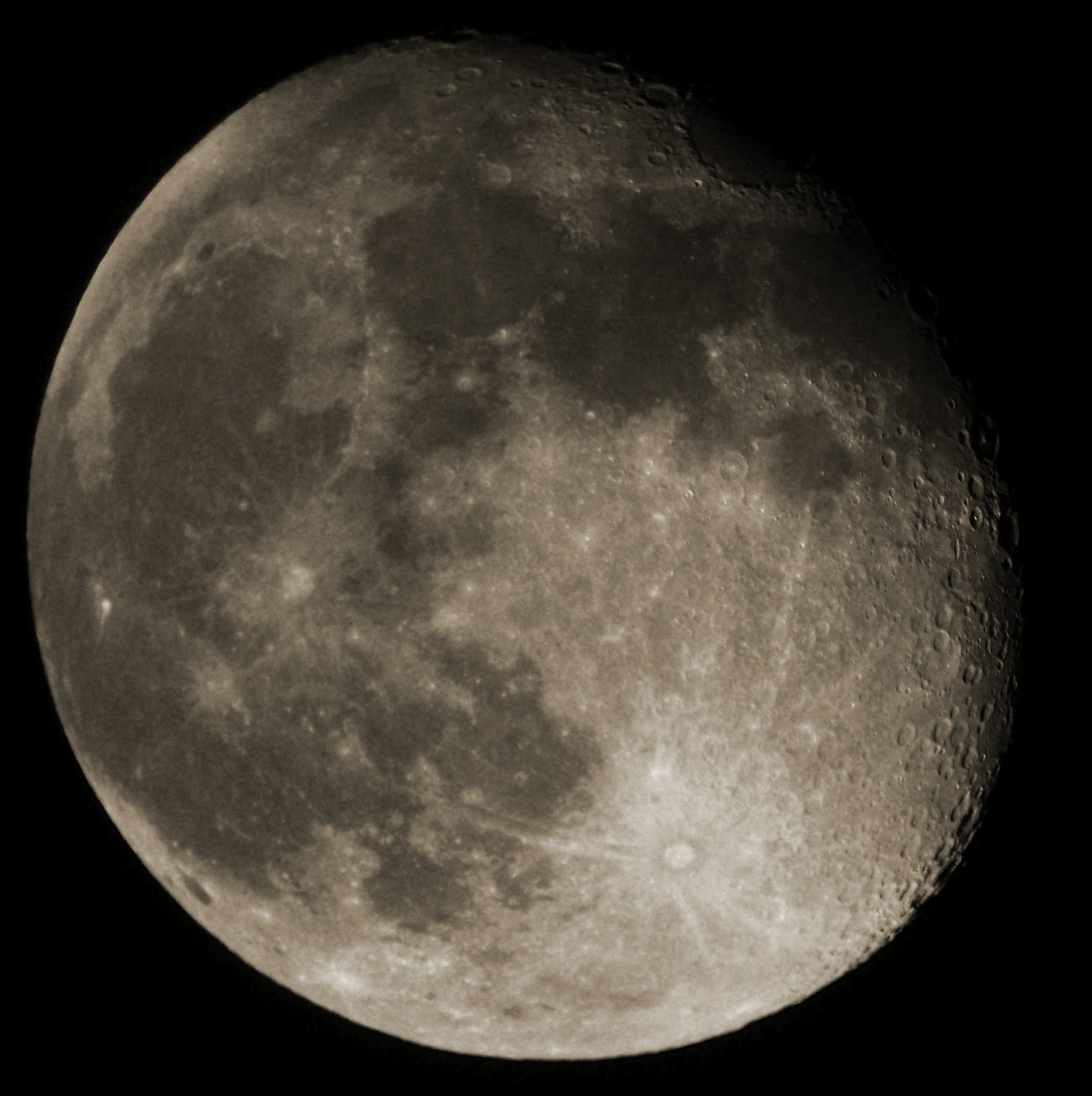 Philip Pugh's Astronomy Blog Moon August 4th