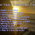 10 useful tips to have a better New Year's Resolution
