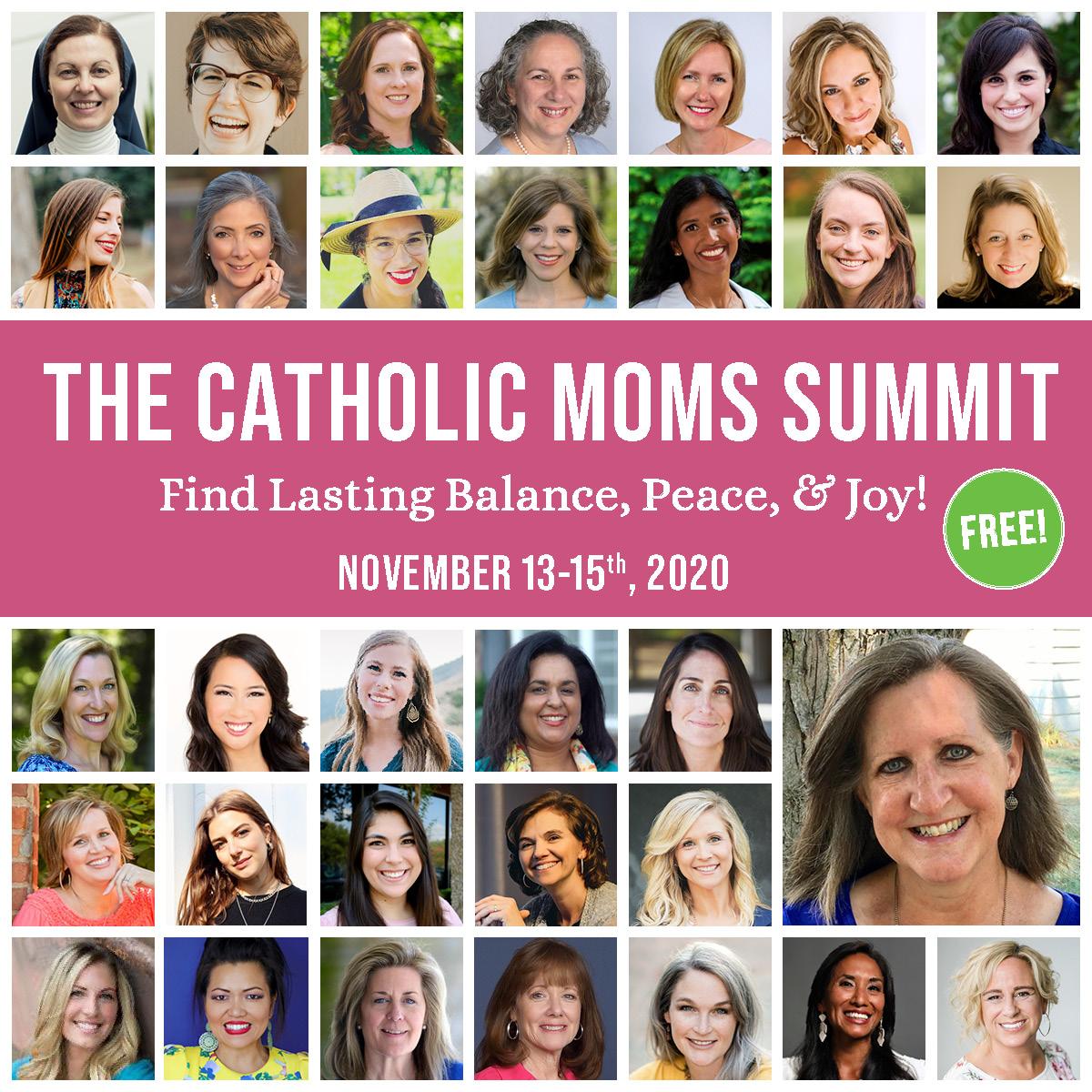 Join me for the (free!) Catholic Moms Summit!