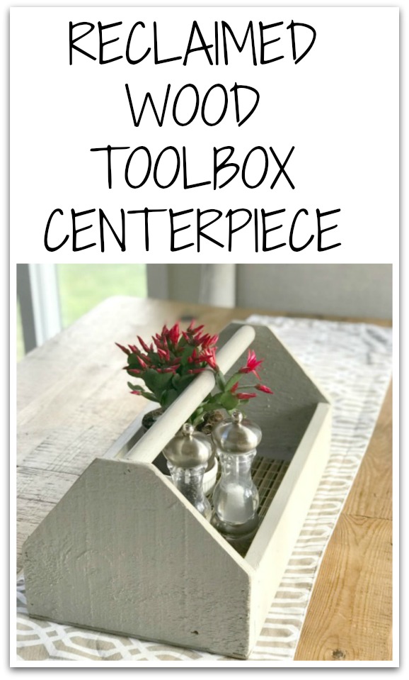 DIY Rustic Toolbox Table Centerpiece Homeroad