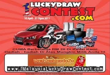 1 Malaysia Lucky Draw Contest
