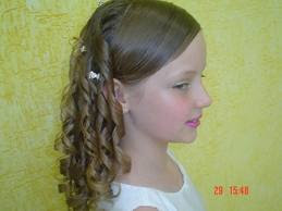 Um penteado facil e lindo para uma criança de - 12 a 14 anos