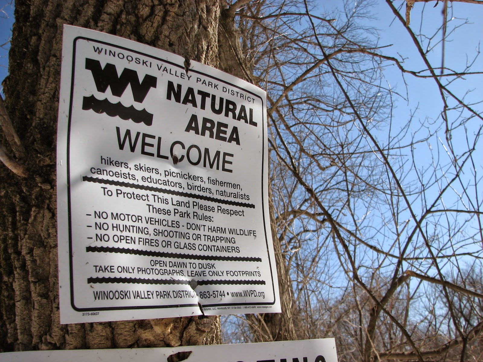 Woodside Natural Area, nature trailsWVPD. (Photos). In search of the