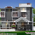 1590 sq-ft ultra modern villa plan