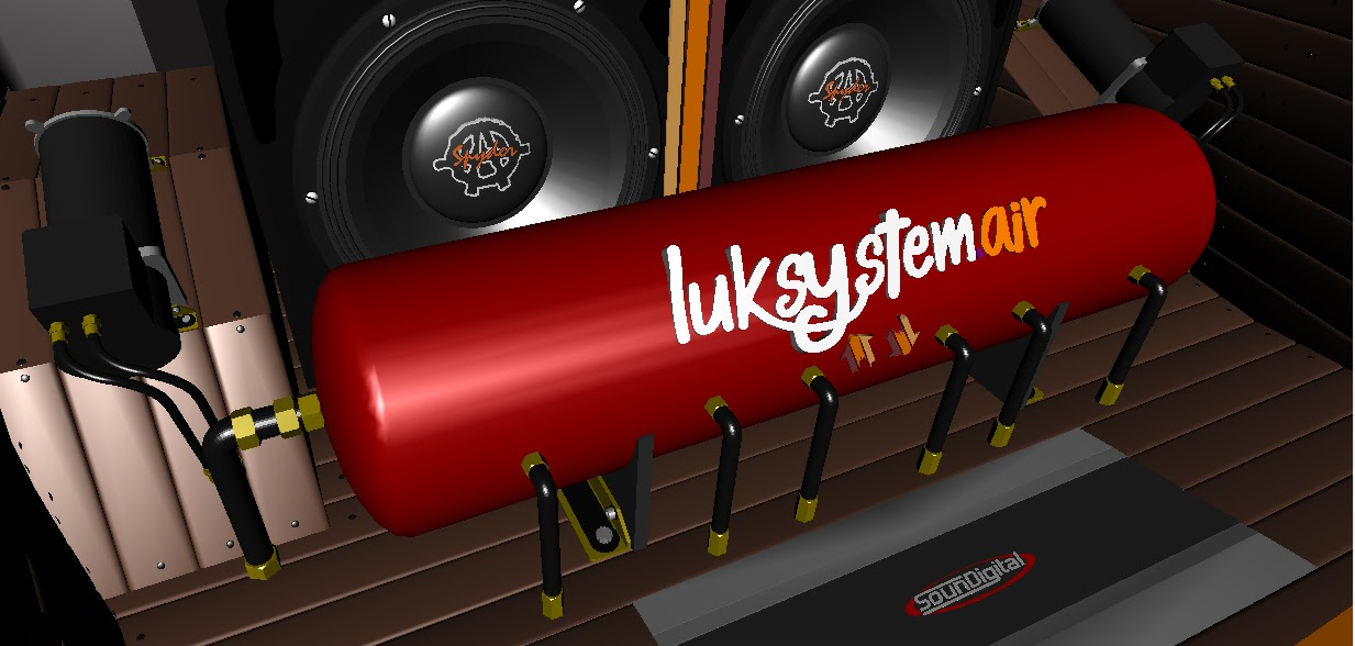 LUKSYSTEMGTA Ford Focus S. Suspensión neumática