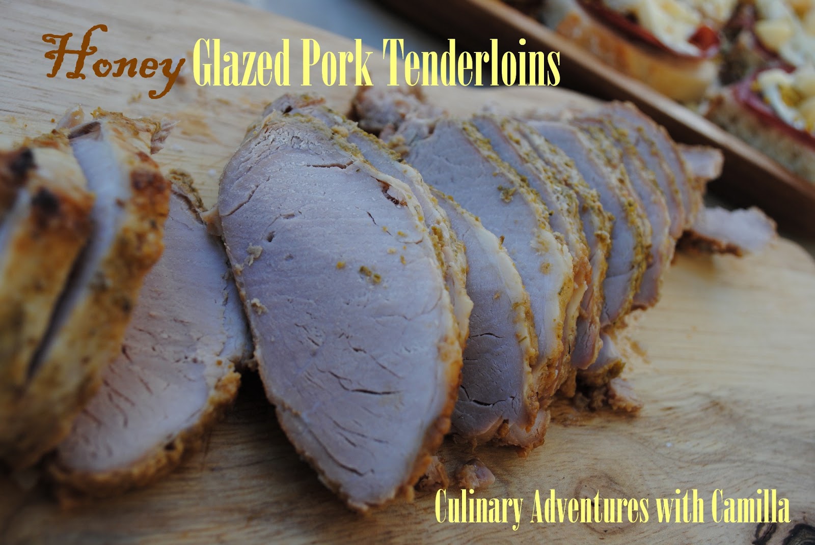 HoneyGlazed Pork Tenderloin with Fennel Pollen {Valentines}