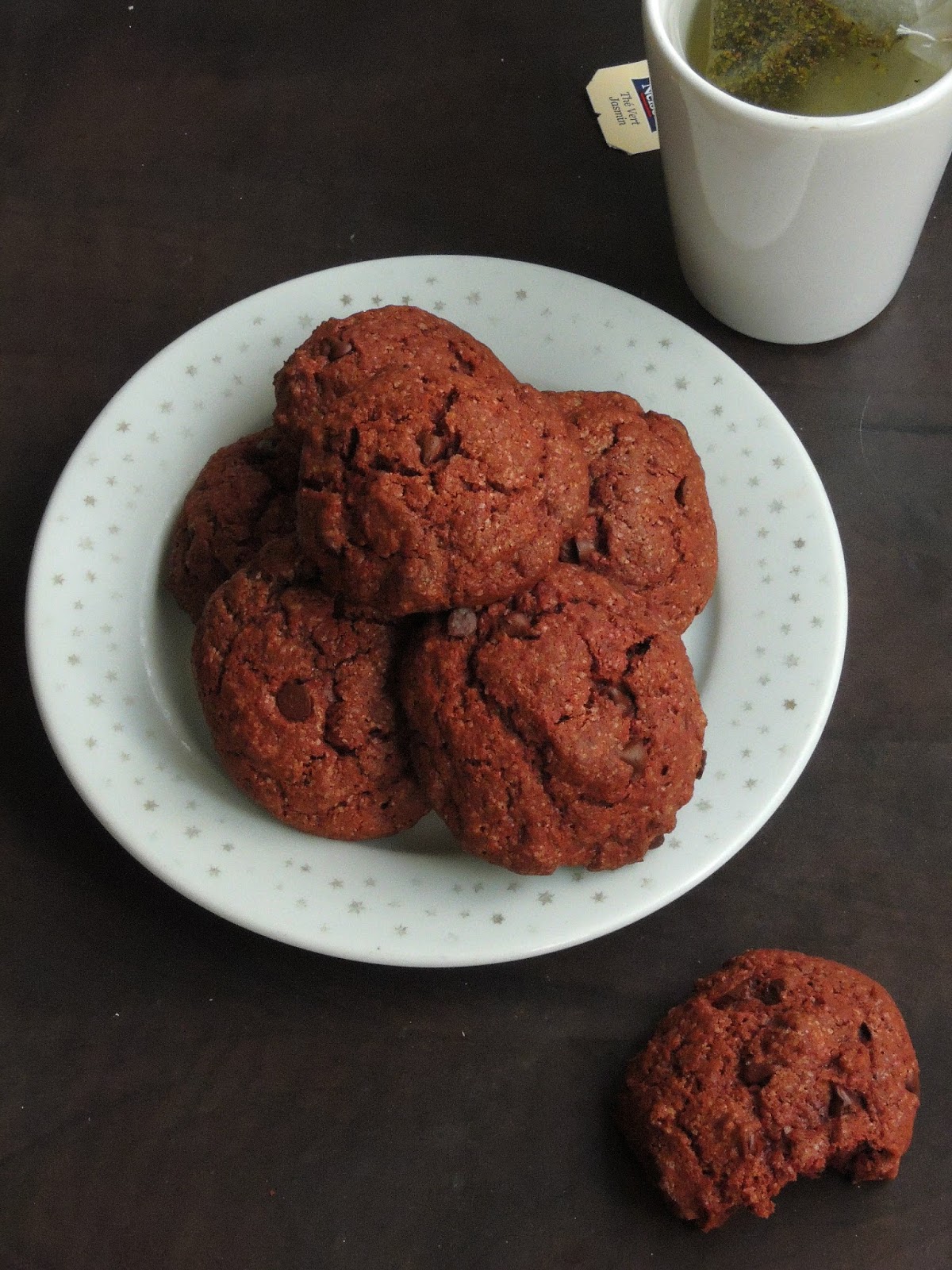 Eggless Double Chocolate Oats Cookies Cook N Click