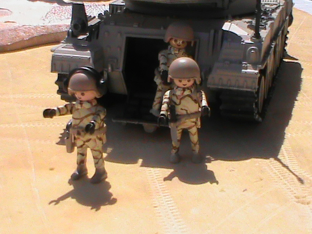 PLAYMOBIL CUSTOM VEHICULO At-Te + Pilotos (Guerras Clon) Ref-001 EUR 350,00 - FR