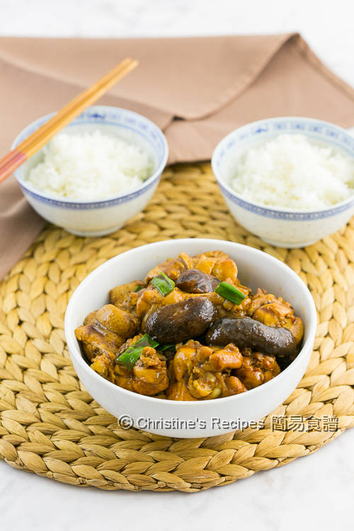 冬菇炆雞飯 Shiitake Chicken and Rice in Instant Pot01