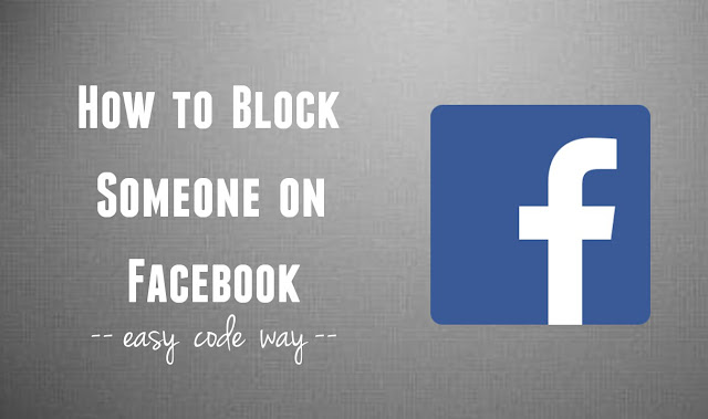 Block people on Facebook