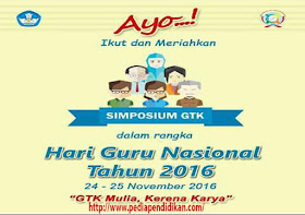  inilah Syarat dan Ketentuan Simposium Guru dan Tenaga Kependidikan Tahun  Guru!! Persiapkan diri Anda, inilah Syarat dan Ketentuan Simposium Guru dan Tenaga Kependidikan Tahun 2016