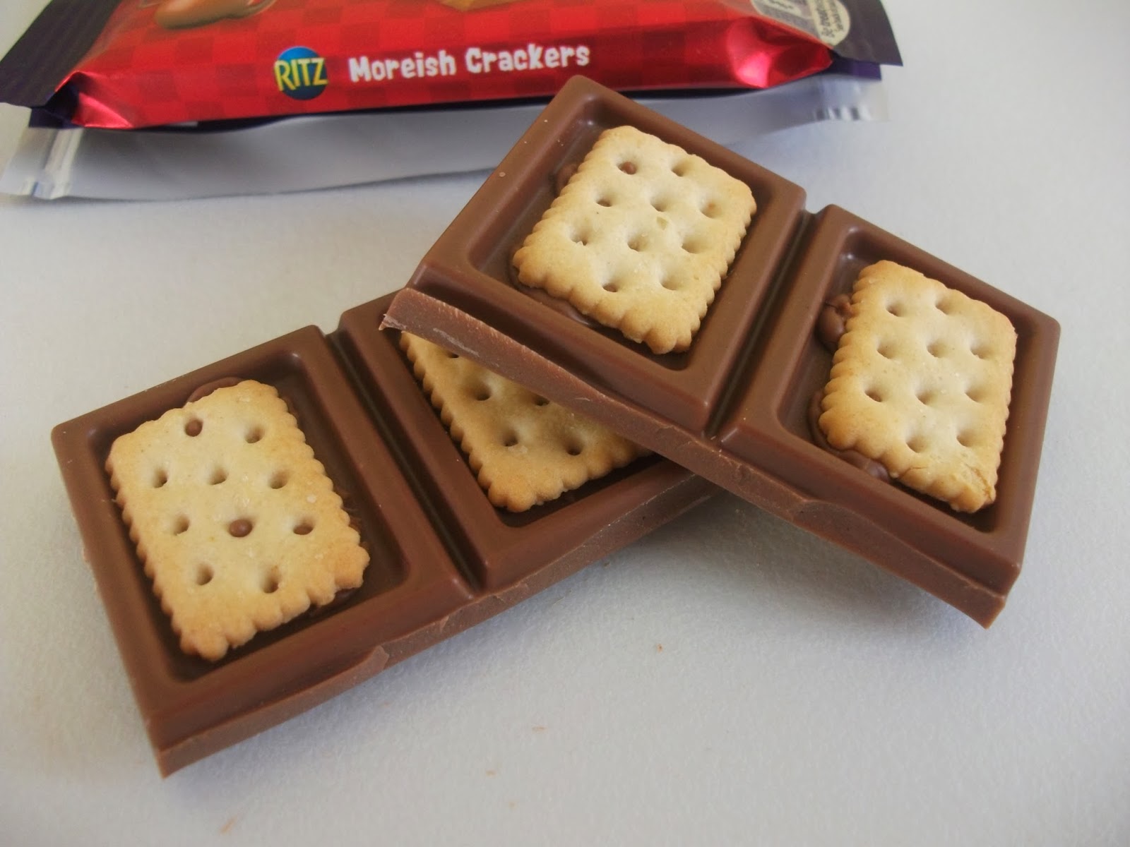 Cadbury Dairy Milk with Ritz Crackers & LU Biscuits Review
