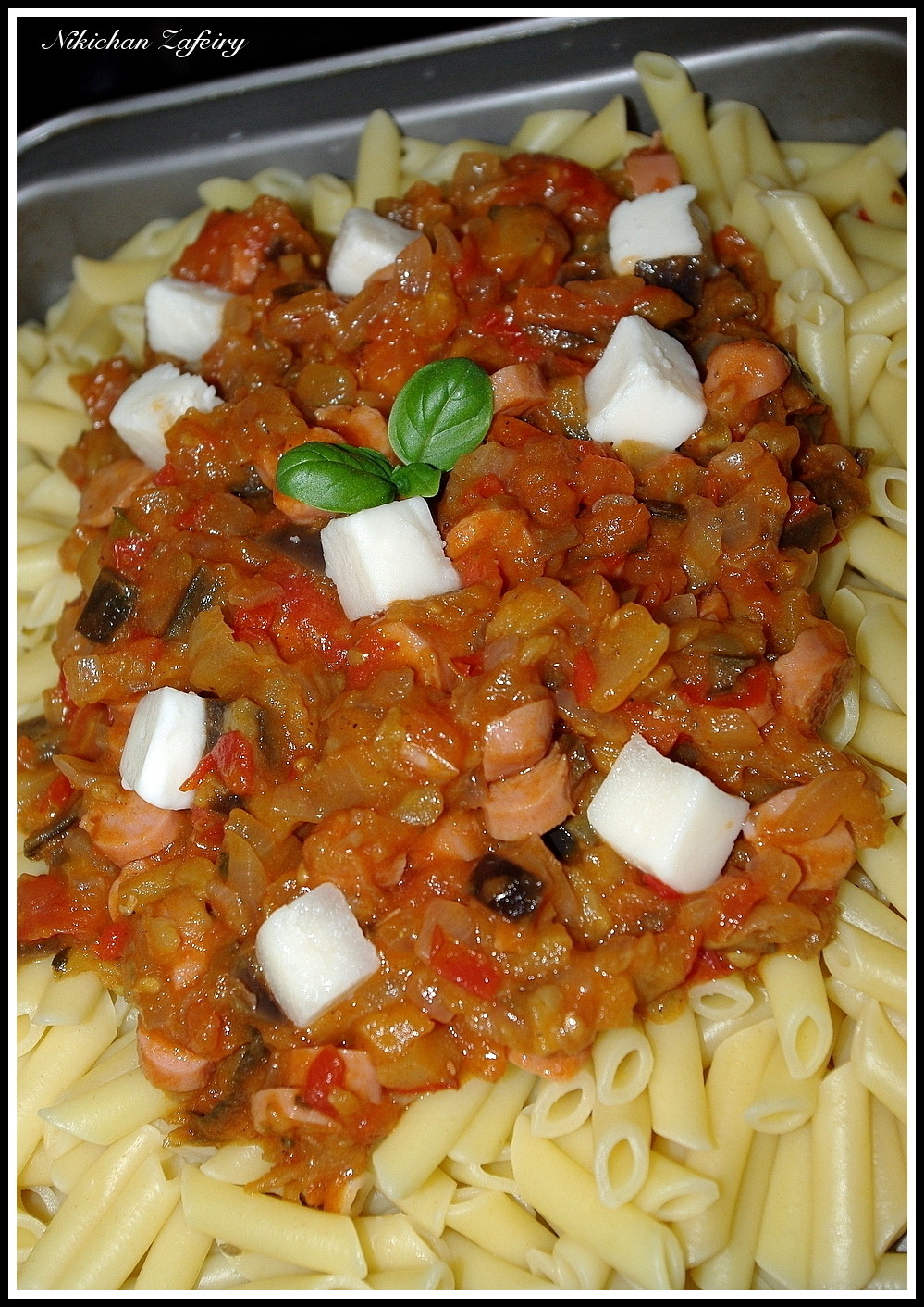 Pasta con Berenjenas Recetas de una Gatita Enamorada