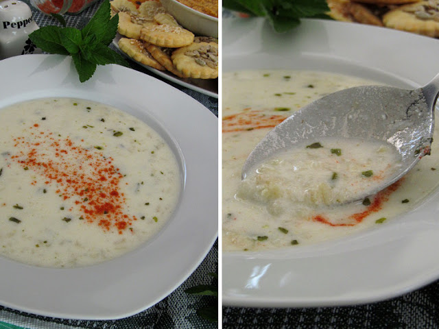 Турецкий суп из булгура и йогурта (Yoğurtlu Bulgur Çorbası Tarifi)