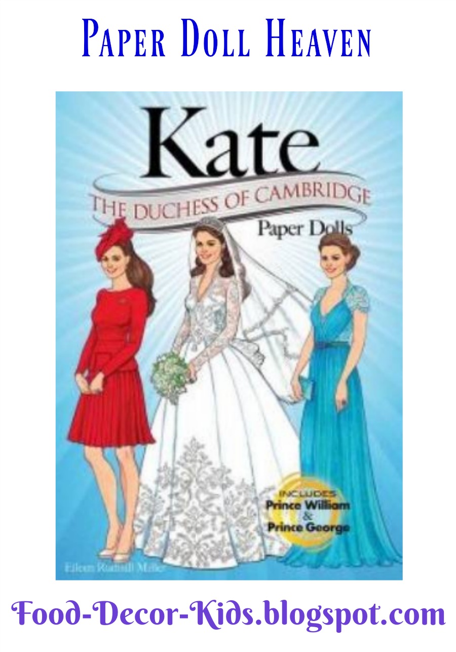 Food, Decor, Kids Paper Doll Heaven