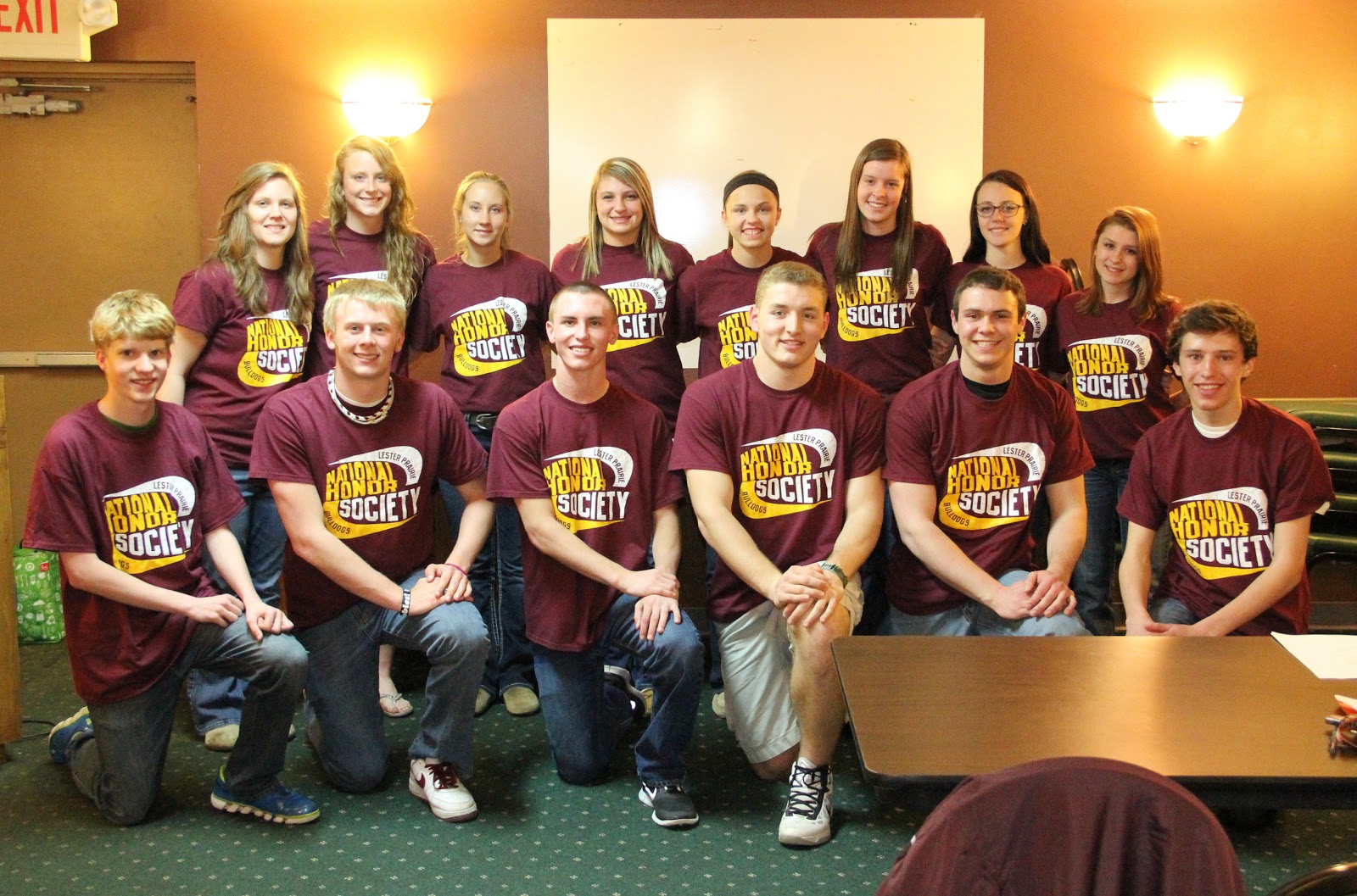 LP Bulldog Blog Lester Prairie NHS Induction