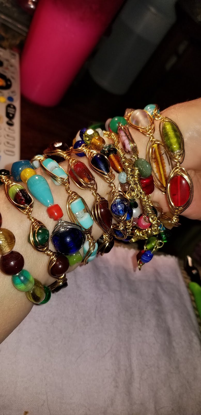 Bracelets I made