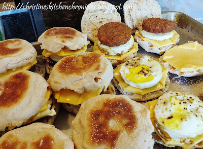 Copycat McDonald's Sausage Egg McMuffins