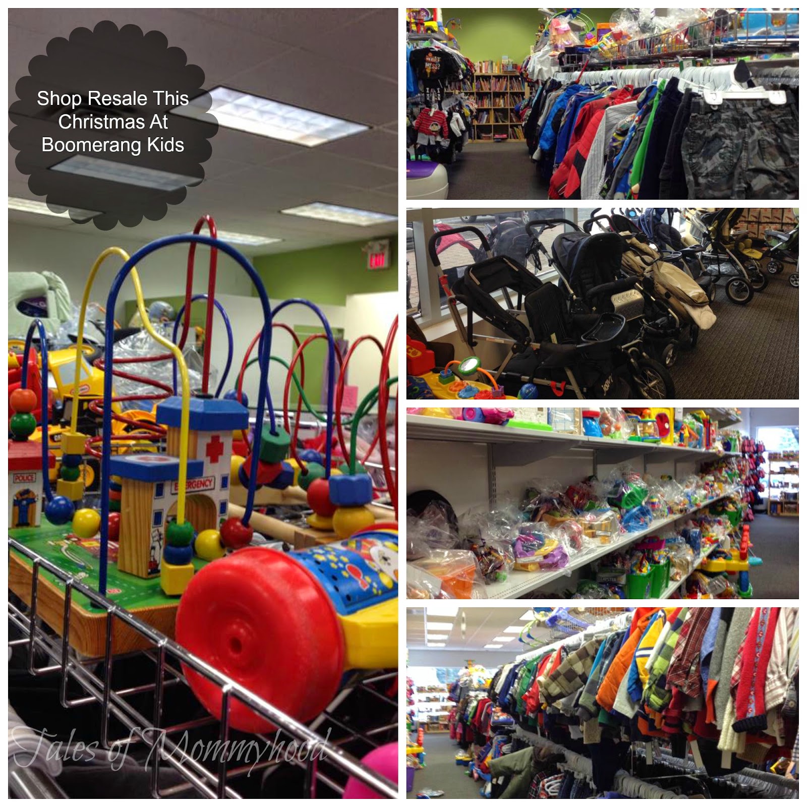 Tales of Mommyhood Boomerang Kids Buy Resale For Christmas