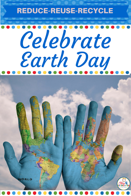 Celebrate Earth Day in the classroom with activities to teach your kindergarten students about ways they can help to protect our mother Earth. 