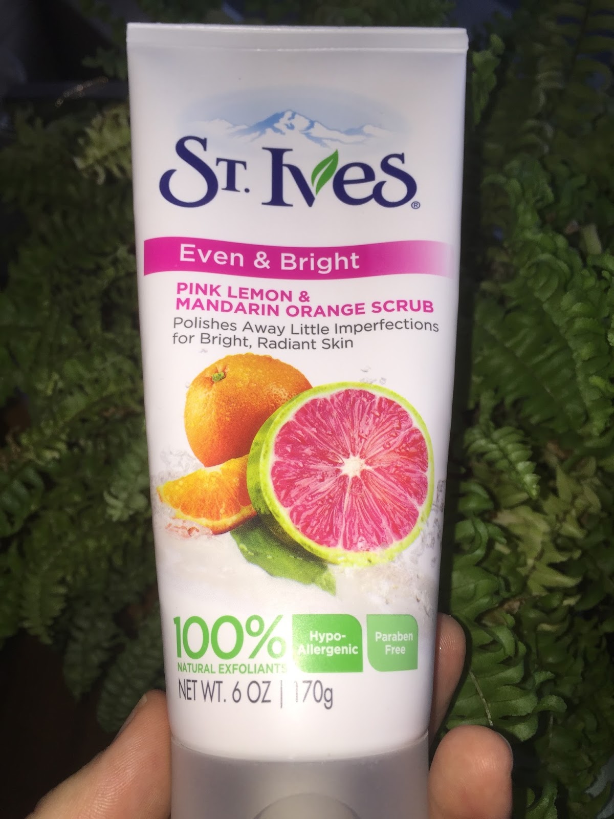 I Cannot Be the Only One St. Ives Even and Bright Facial Scrub Review