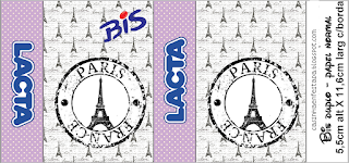 París en Lila: Kit para Bodas para Imprimir Gratis.
