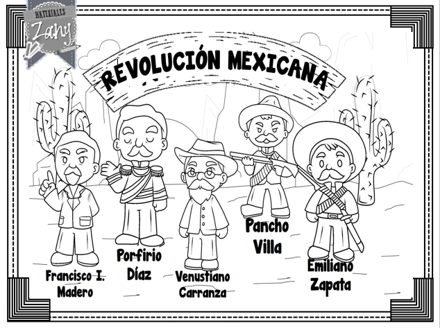 Materiales Zany: Revolución Mexicana