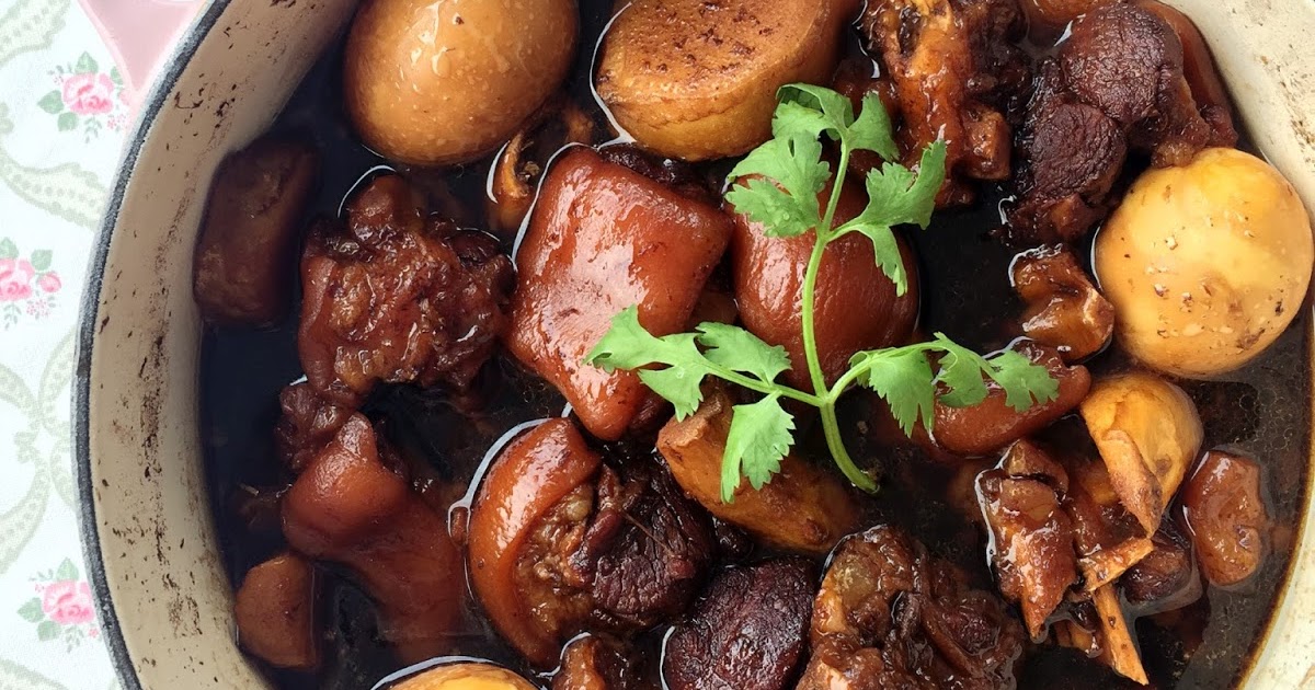 TAGlicious Pig Trotter & Ginger Vinegar stew