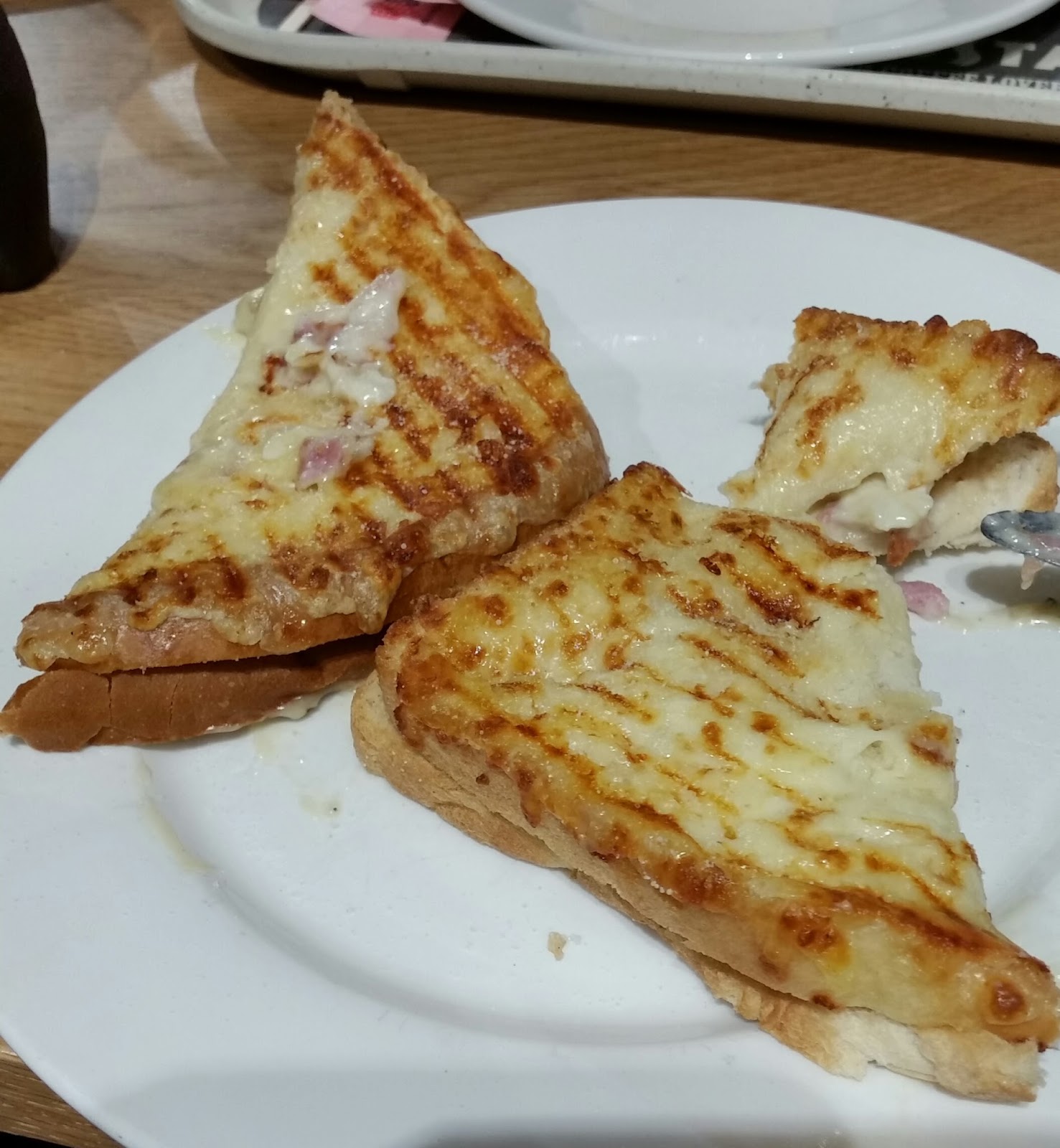 Trust Me Treats Costa UK Chicken & Bacon Toastie review