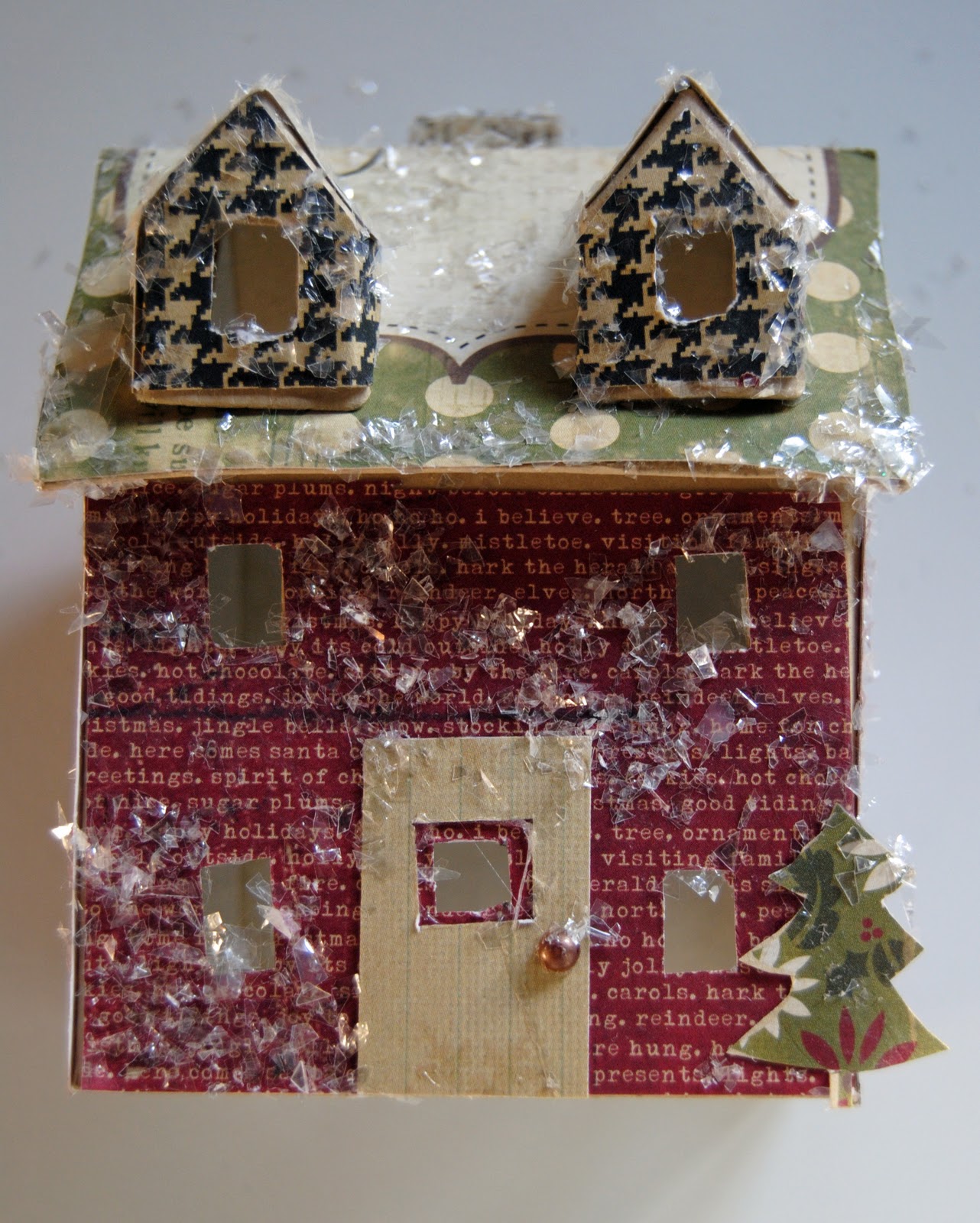Papercraft Pleasures (my personal blog) Paper Mache House
