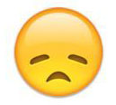 DISAPPOINTED EMOJI