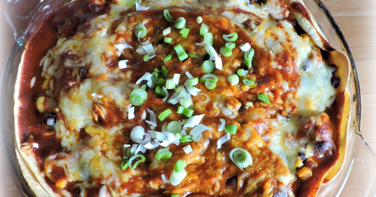 The English Kitchen Chicken Enchilada Bake