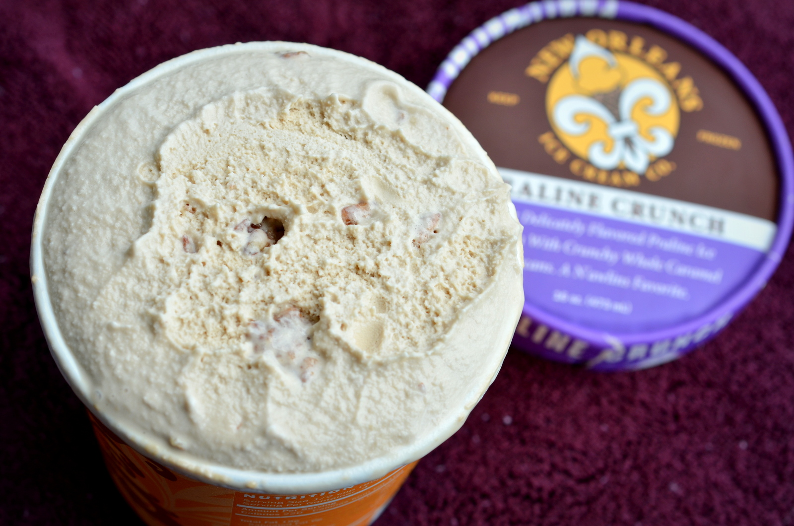 food and ice cream recipes REVIEW New Orleans Ice Cream Co. Praline